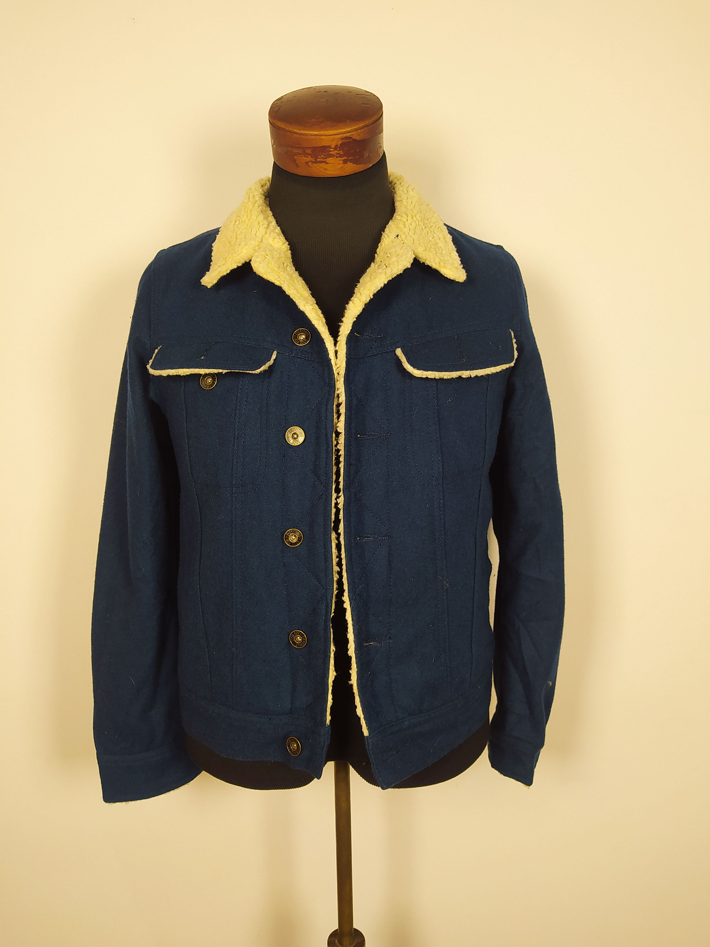 Chaqueta lana hombre juvenil Talla XXS JUNGLE STORM  AZUL - C343 1