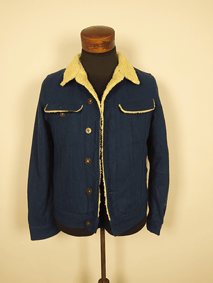 Chaqueta lana hombre juvenil Talla XXS JUNGLE STORM  AZUL - C343