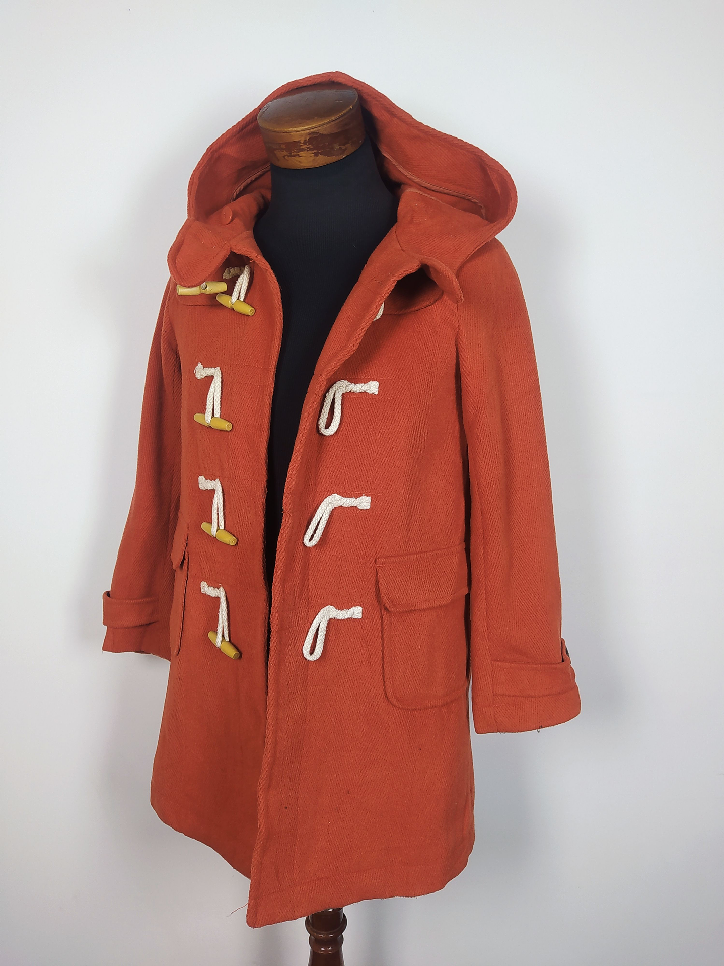 Montgomery Vintage de Lana Naranjo – Talla SM Mujer / XXS Hombre 1