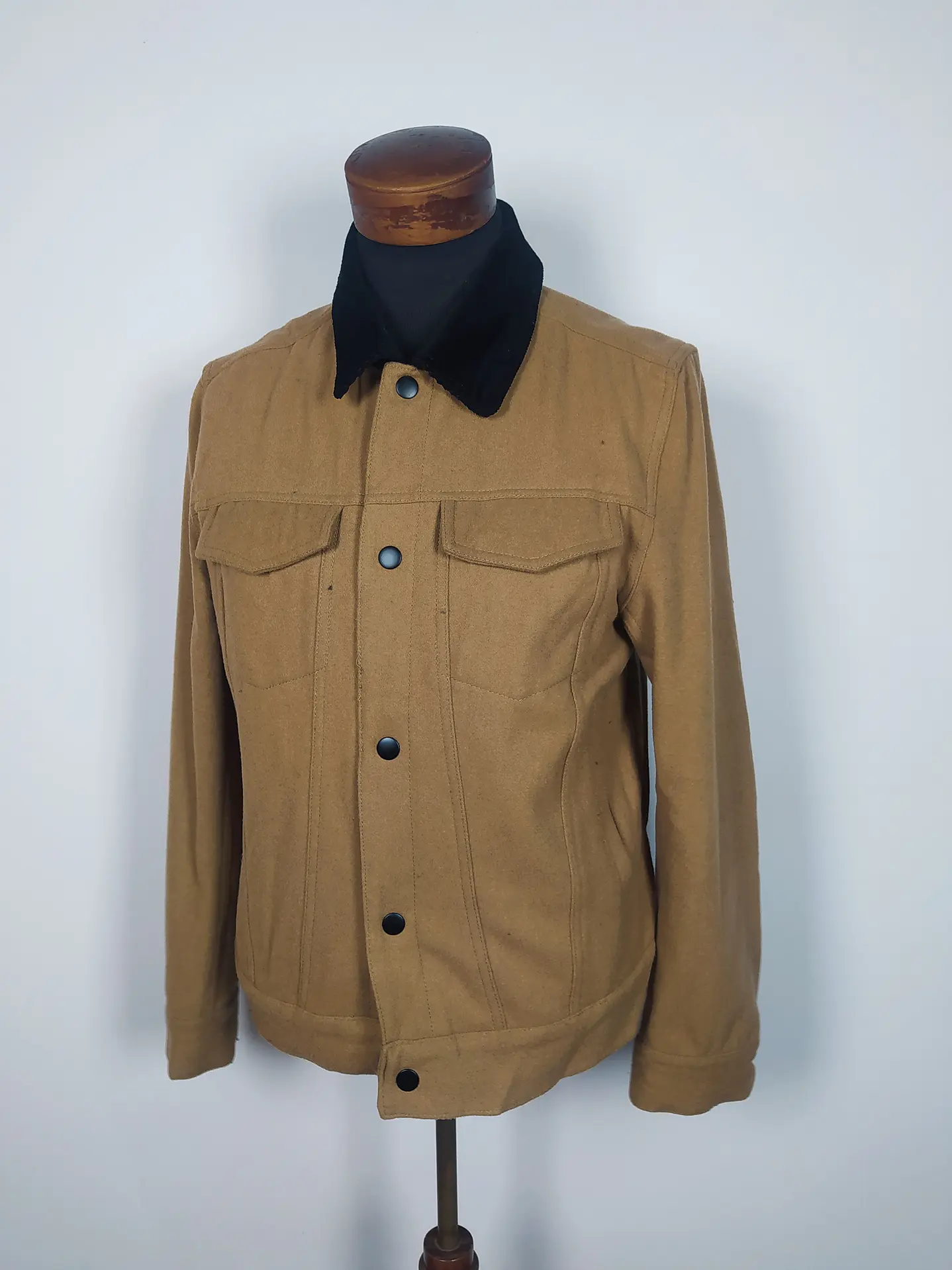 Chaqueta lana hombre Talla M H&M CAMEL - C350 2
