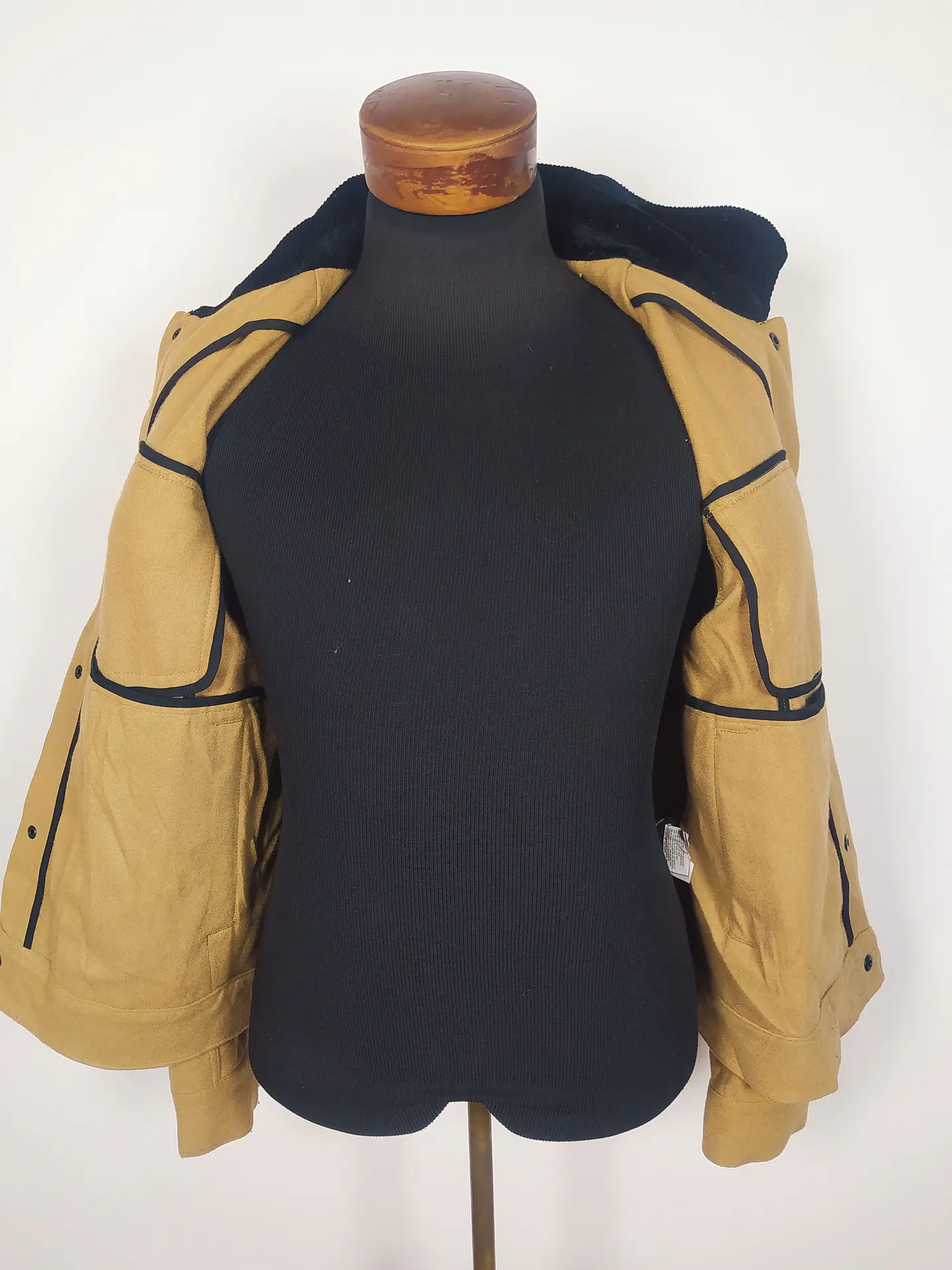 Chaqueta lana hombre Talla M H&M CAMEL - C350 5