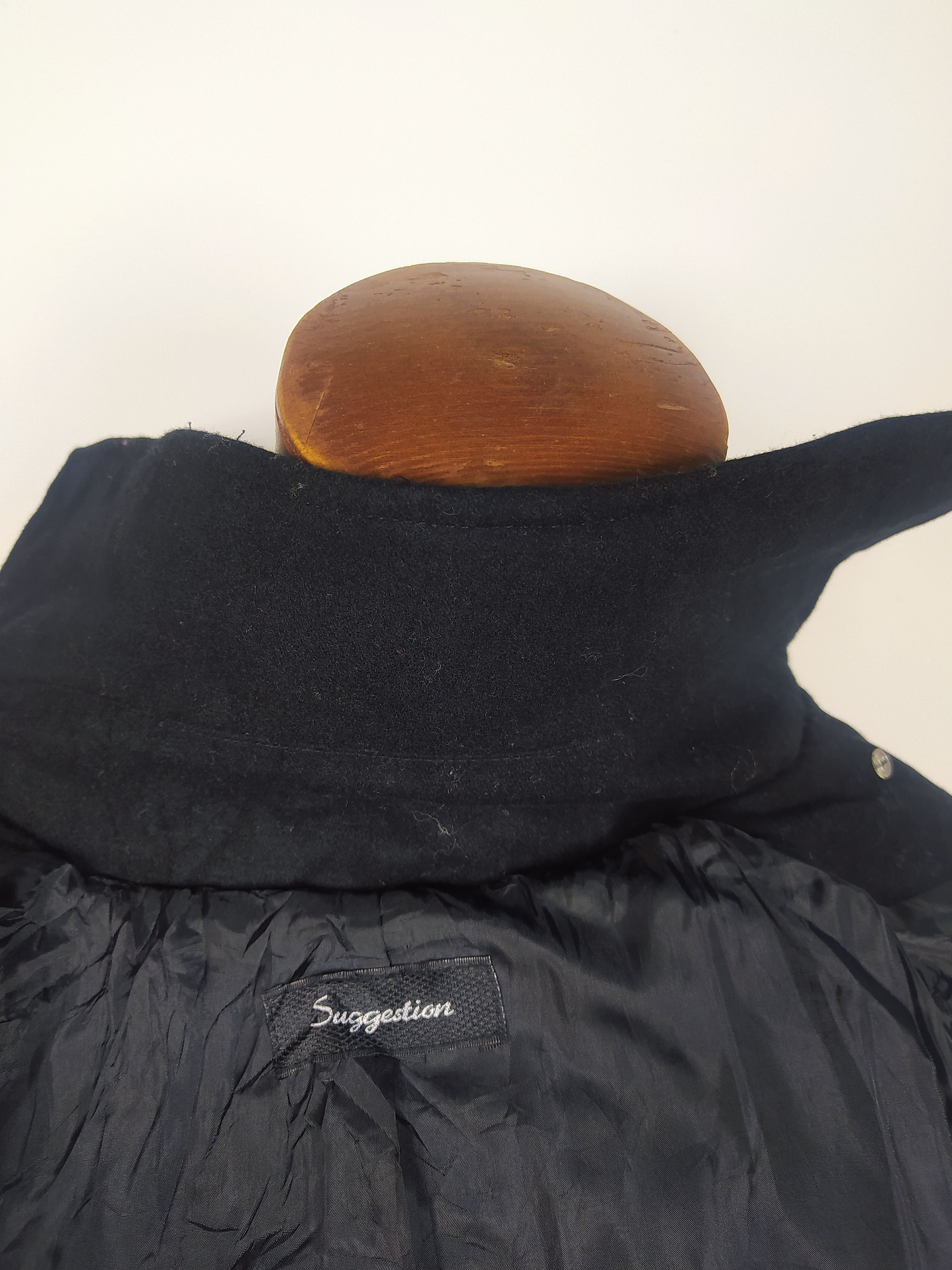 Abrigo marinero lana Talla S SUGGESTION  NEGRO - C349 6