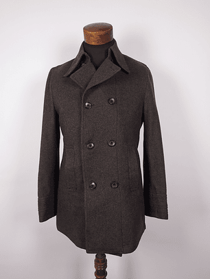  Abrigo Marinero lana hombre ABAHOUSE Cafe. Talla S - AP05