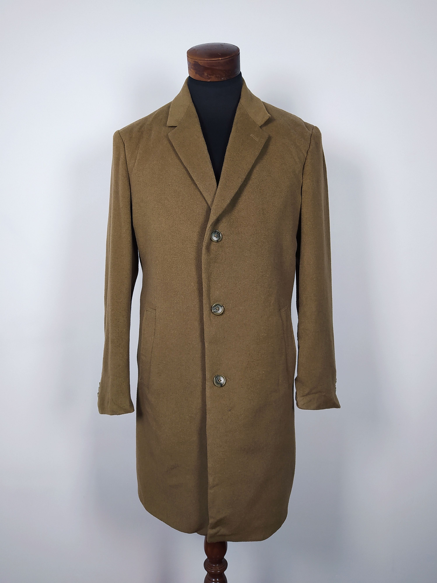 Abrigo lana elegante hombre Talla ML Jos. A. Bank Camel - AP16 1