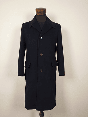 Abrigo pura lana hombre Talla SM BON FRERE NICOLS Azul - AP20-GG