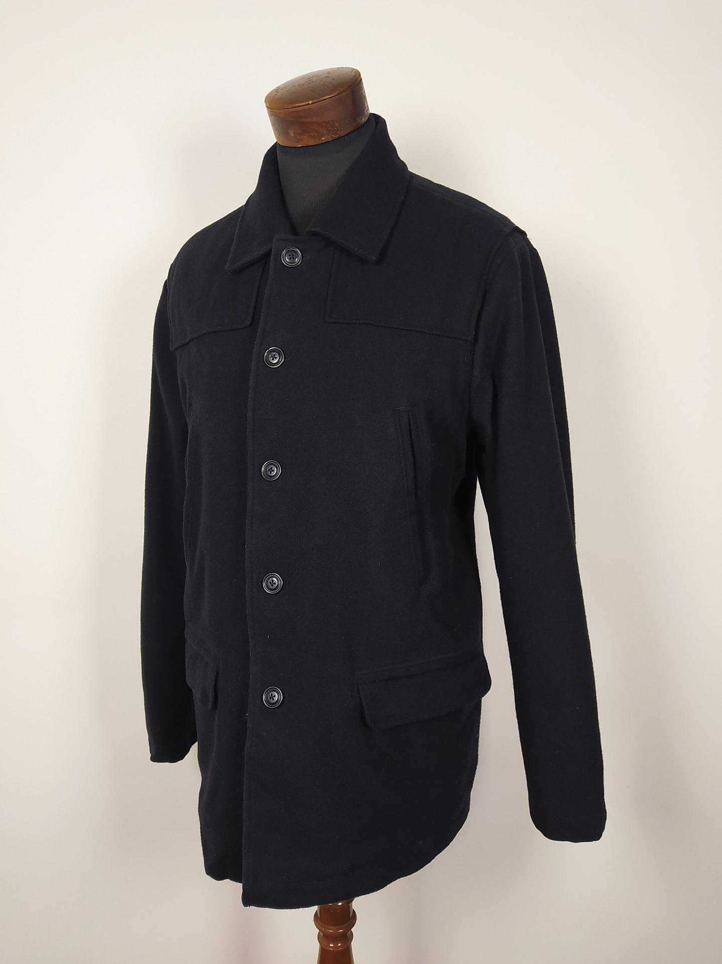 Abrigo lana hombre Talla LXL GAP Negro - AP13 2