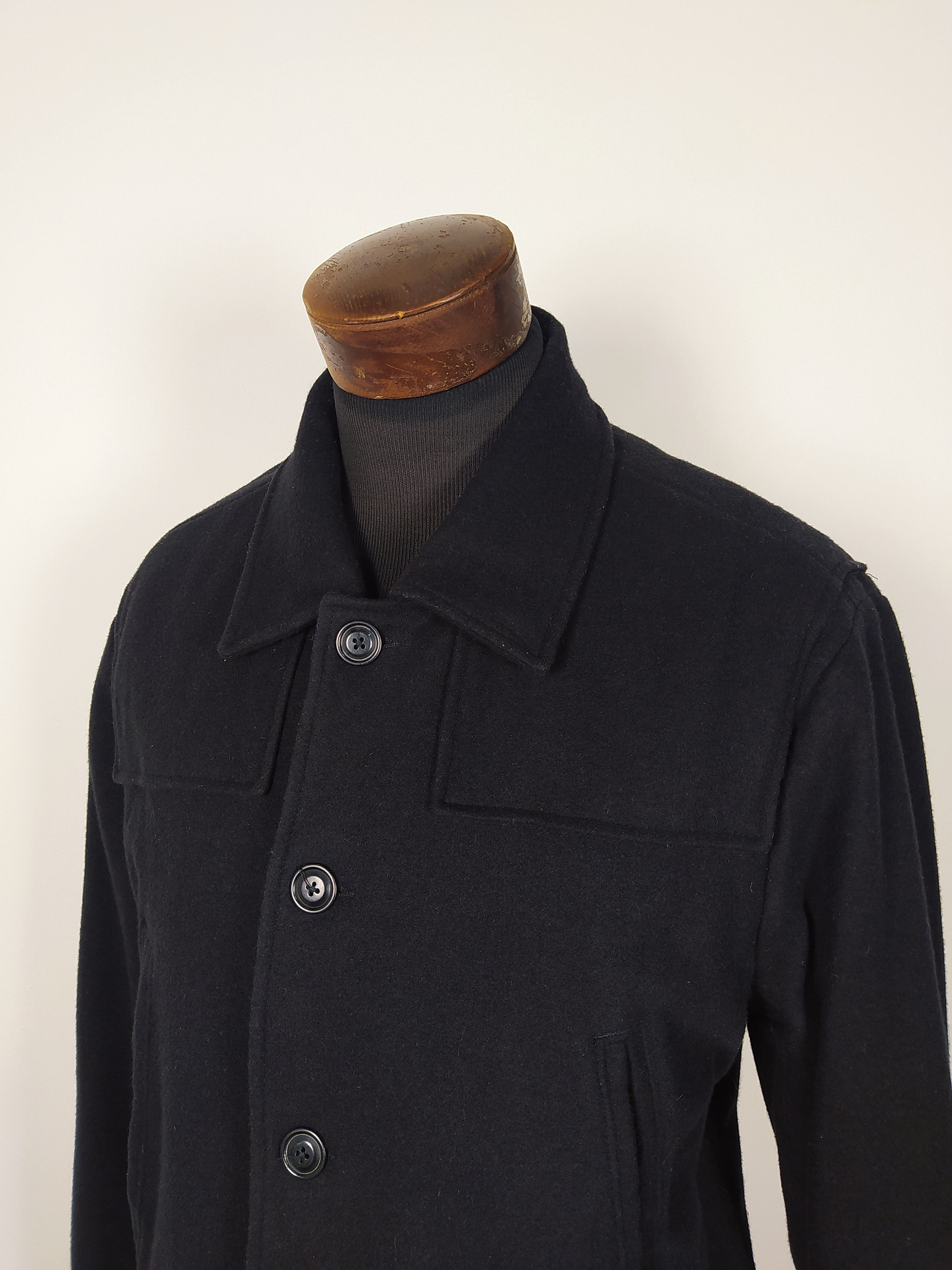 Abrigo lana hombre Talla LXL GAP Negro - AP13 3