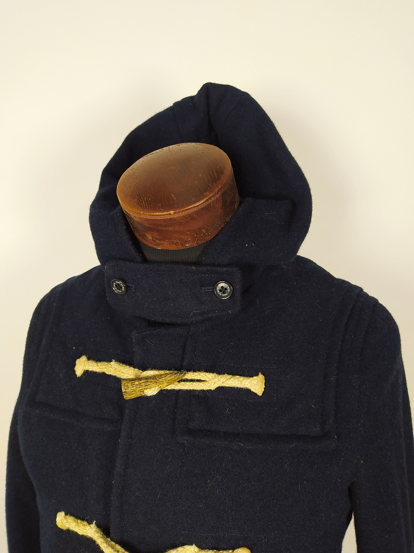 Abrigo lana Montgomery hombre Talla XS/S Ships Jet Blue Azul - AP15 4