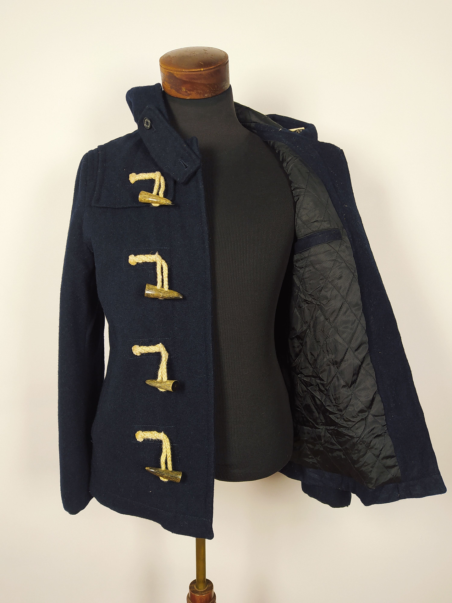 Abrigo lana Montgomery hombre Talla XS/S Ships Jet Blue Azul - AP15 5