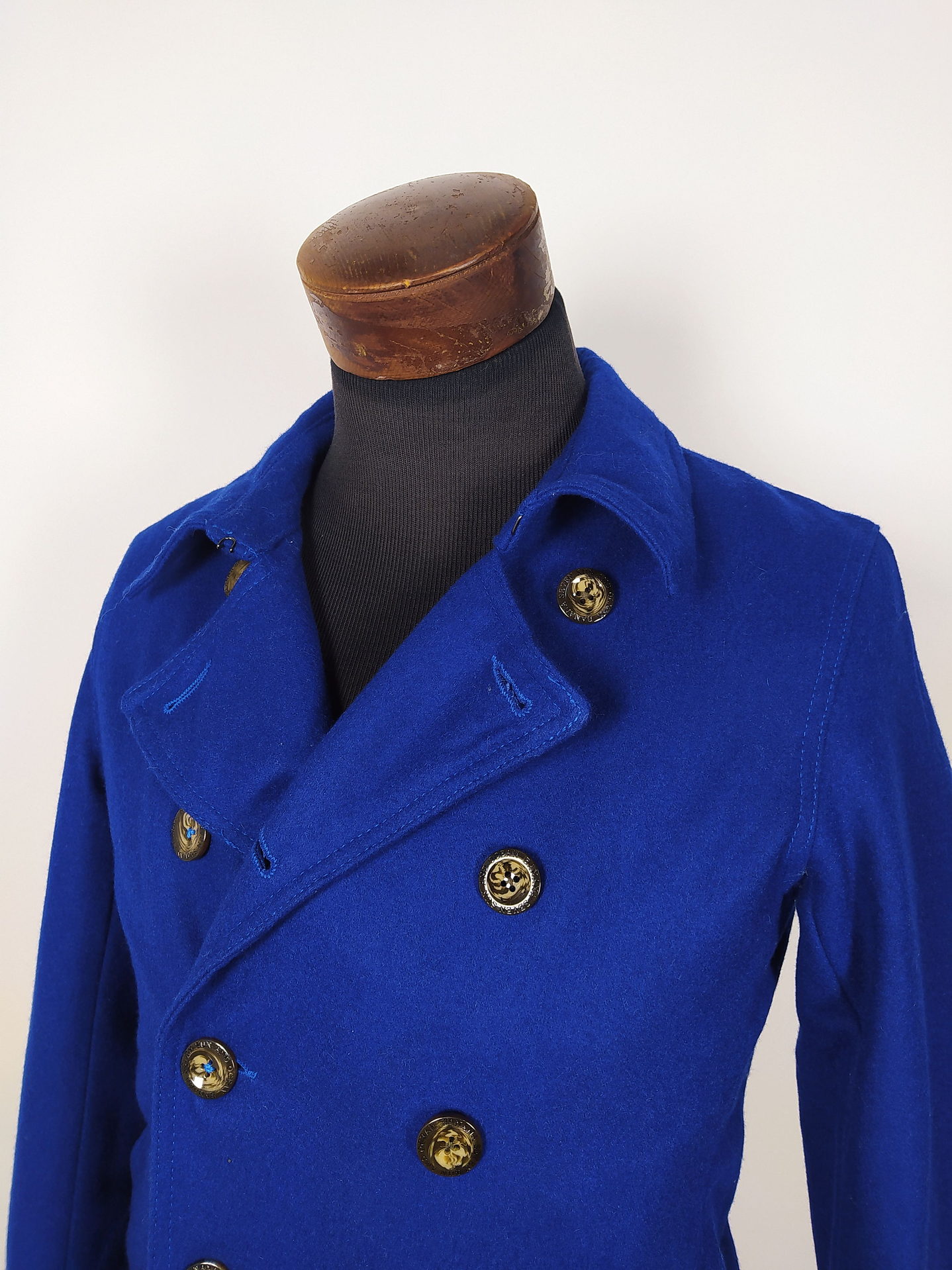 Abrigo Marinero lana seda hombre Talla S BANANA SEVEN Azul Rey - AP18-GG 3