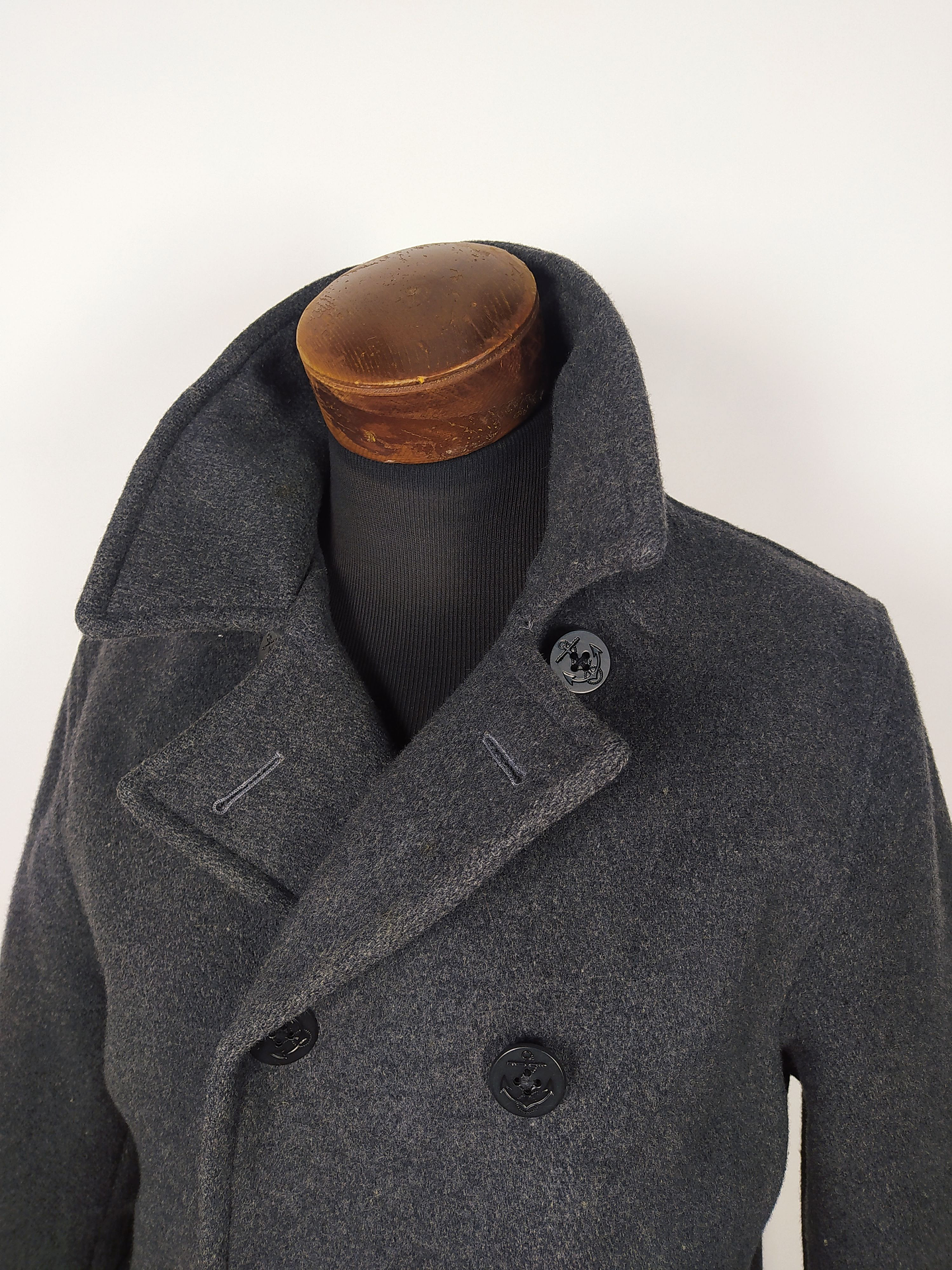 Abrigo Marinero lana hombre Talla M LIVEFORD Plomo - AP21-GG 4