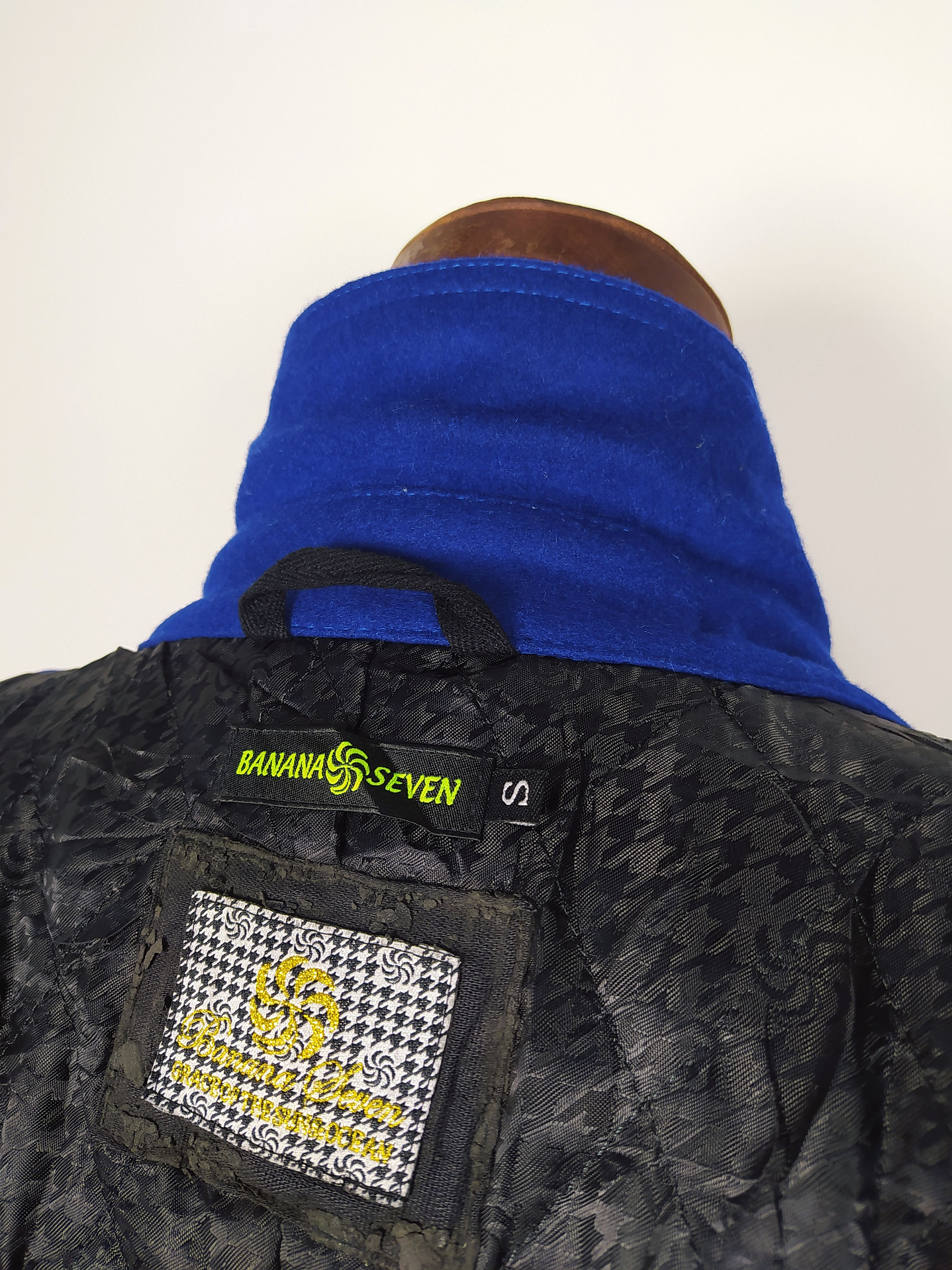 Abrigo Marinero lana seda hombre Talla S BANANA SEVEN Azul Rey - AP18-GG 6