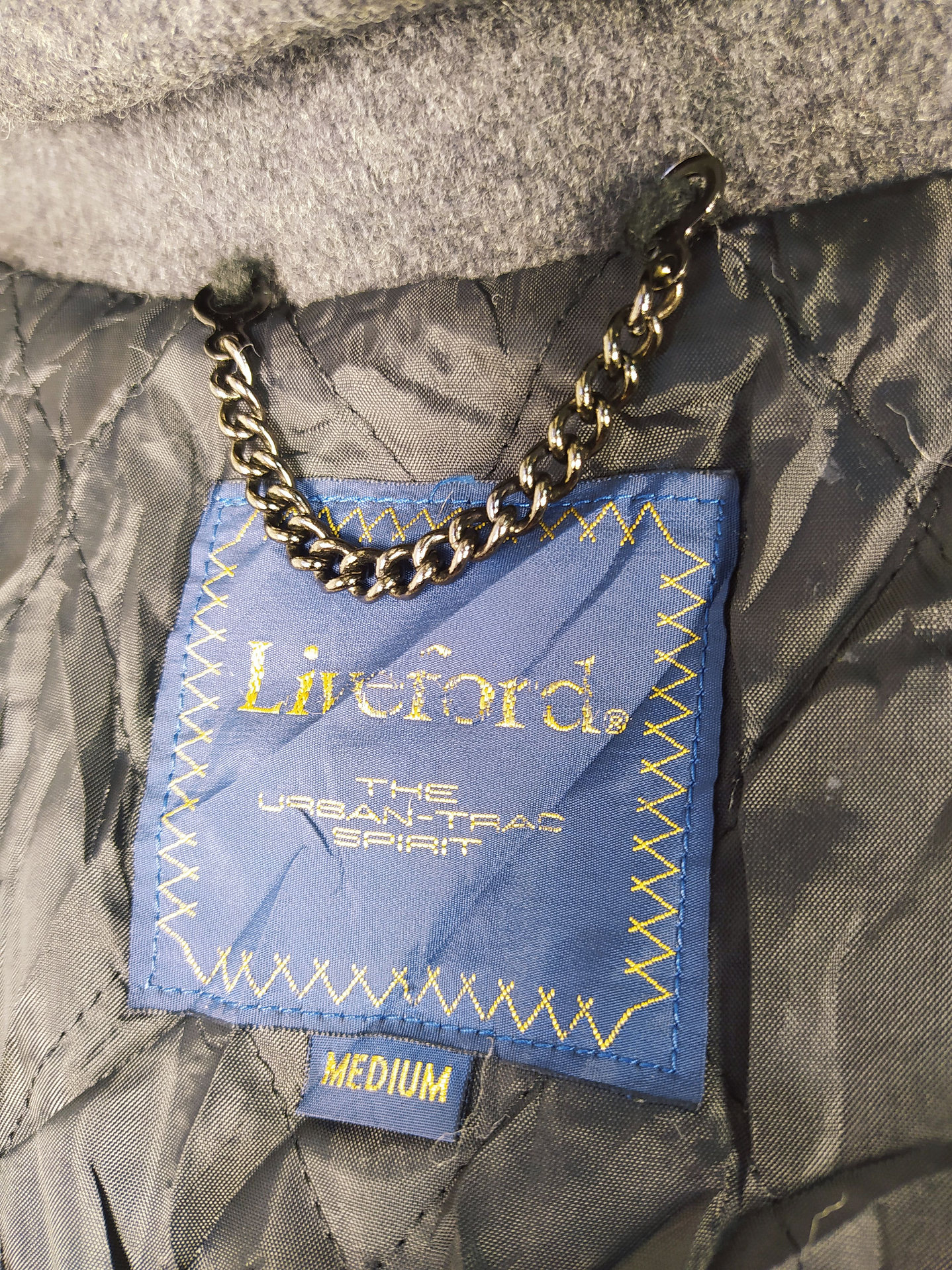 Abrigo Marinero lana hombre Talla M LIVEFORD Plomo - AP21-GG 6