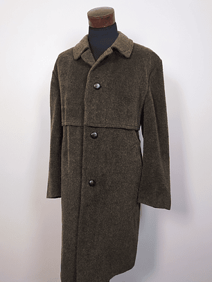 Abrigo largo lana y mohair hombre verde Westbury TALLA L - C60