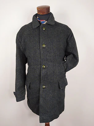 Abrigo pura lana verde Magimsa hombre TALLA LXL - AA5