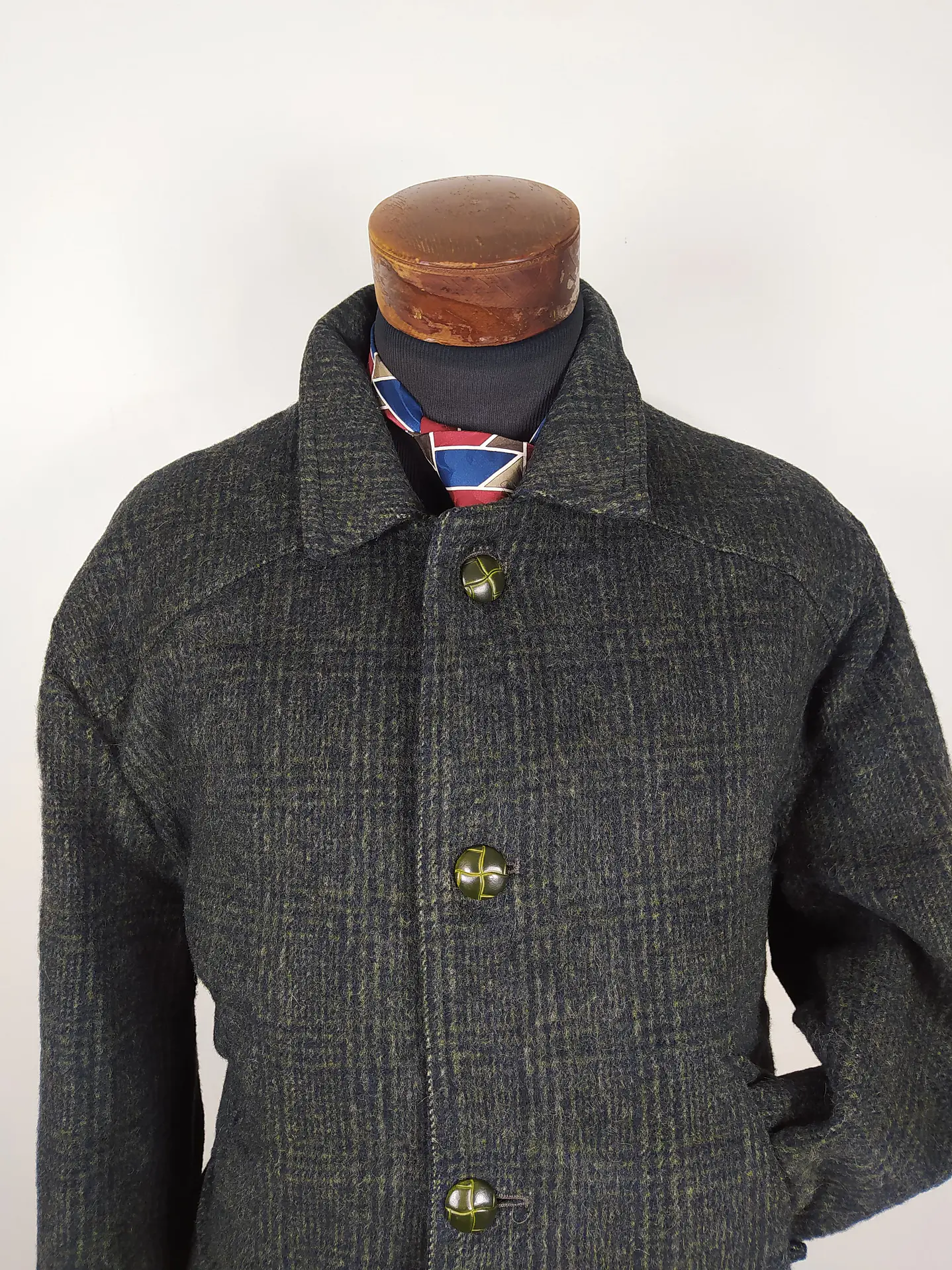 Abrigo pura lana verde Magimsa hombre TALLA LXL - AA5 5