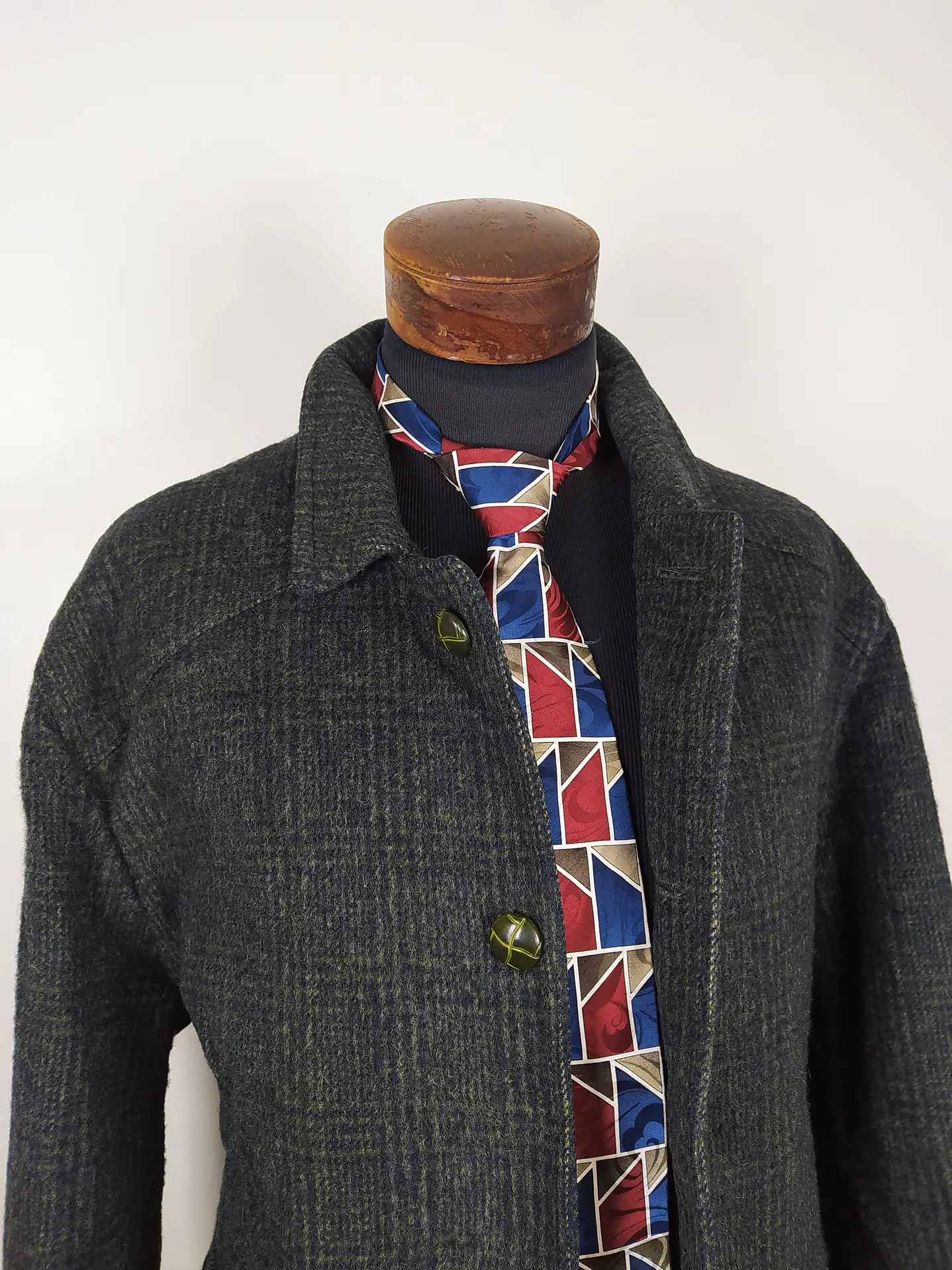 Abrigo pura lana verde Magimsa hombre TALLA LXL - AA5 6