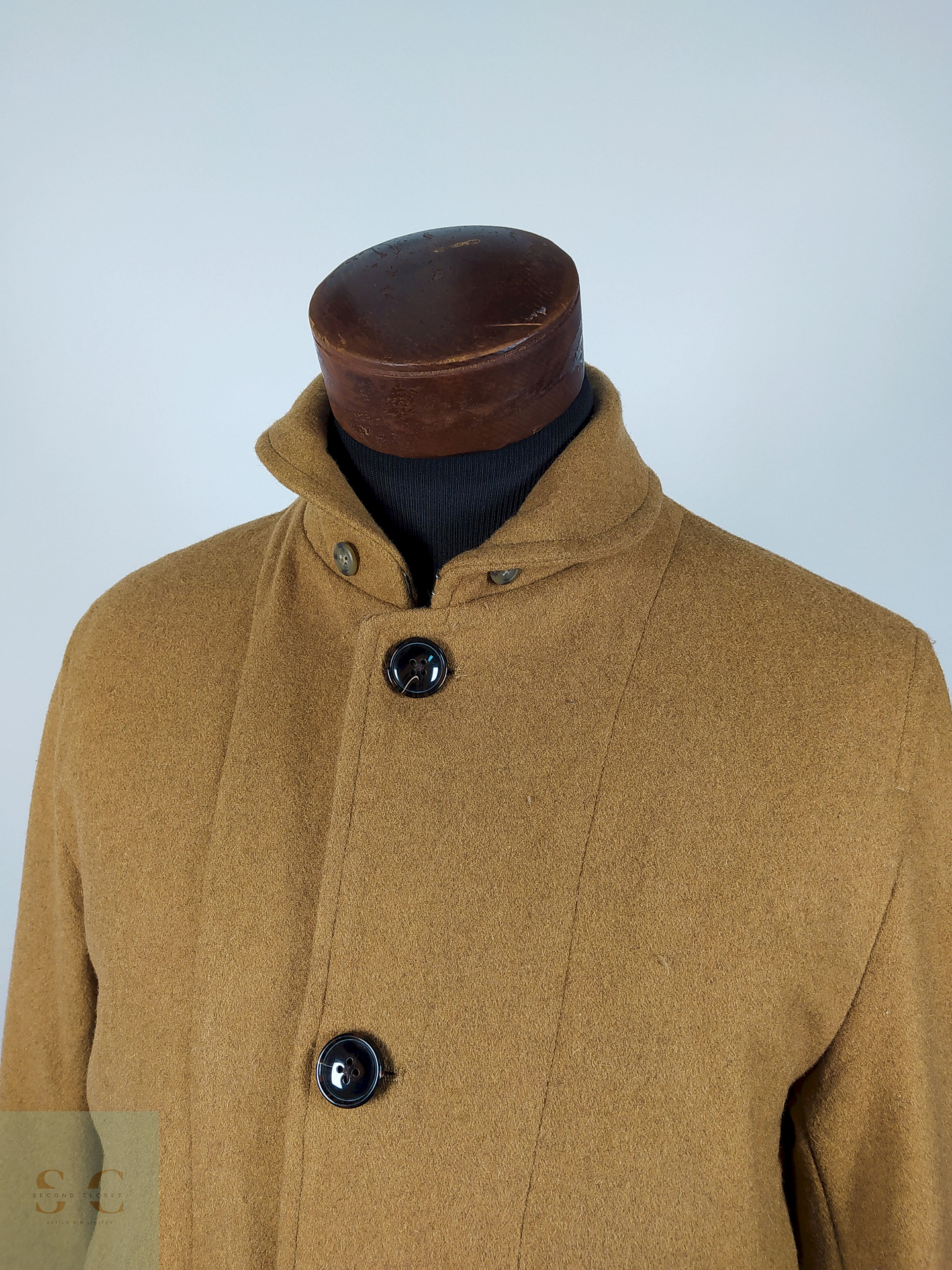 Abrigo lana hombre TALLA SM URBAN RESEARCH CAMEL - AP80 4