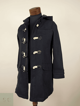 Abrigo montgomery lana TALLA SM MUJER COMME CA ISM AZUL  - AP85