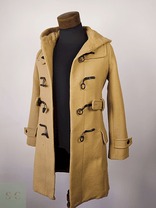 Abrigo MUJER montgomery pura lana Nano Universe TALLA S CAMEL - AP35