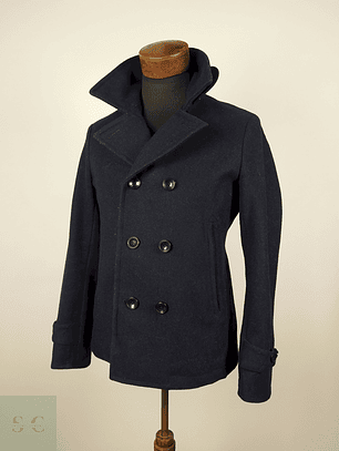 Abrigo marinero lana United Arrows TALLA S Azul  - AP43