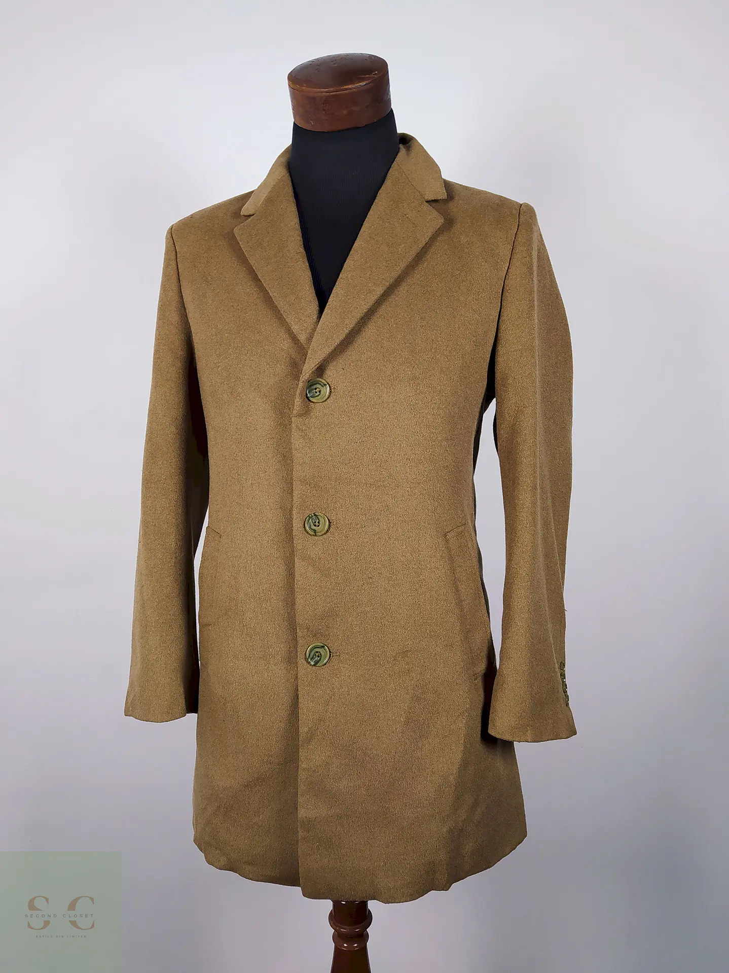 Abrigo lana elegante hombre TALLA SM  JOS. A. BANK CAMEL - AP96 1