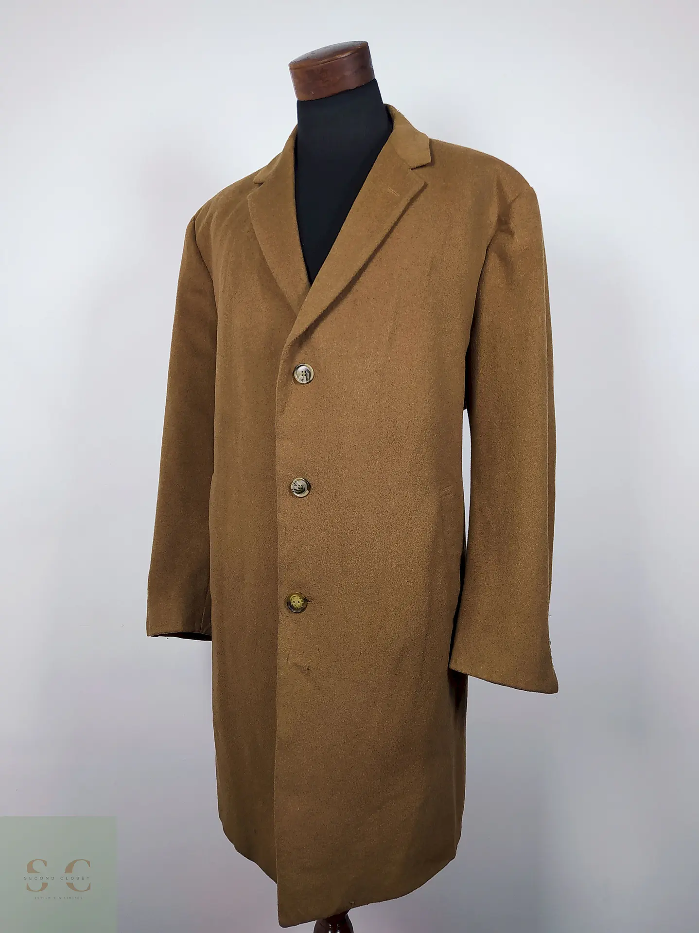 Abrigo largo lana hombre TALLA 2XL JOS. A. BANK CAMEL - AP50 1
