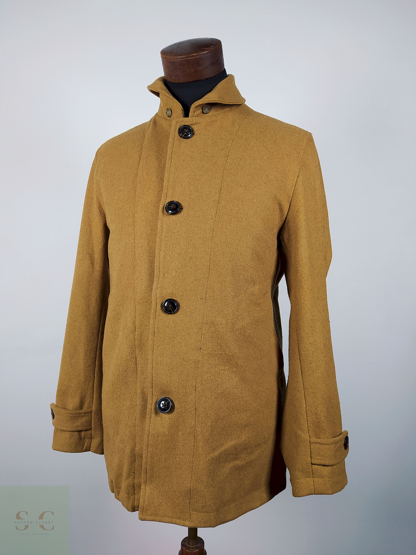 Abrigo lana hombre TALLA SM URBAN RESEARCH CAMEL - AP80 1