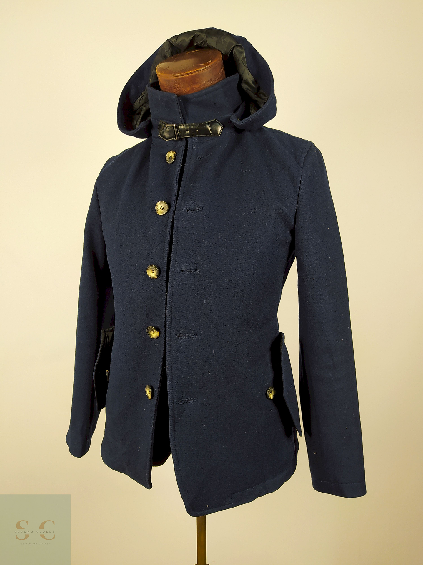 Abrigo lana premium TALLA XS JOURNAL STANDARD AZUL - AP101 1