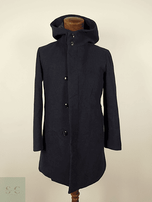 Abrigo de lana hombre TALLA SM GU AZUL 