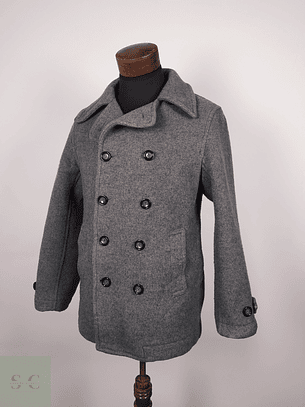 Abrigo marinero lana hombre TALLA S PAGE BOY PLOMO - AP55
