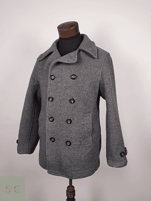 Abrigo marinero lana hombre TALLA S PAGE BOY PLOMO - AP55