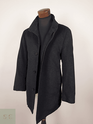 Abrigo lana hombre TALLA L OX RAM COLLECTION PLOMO - AP59