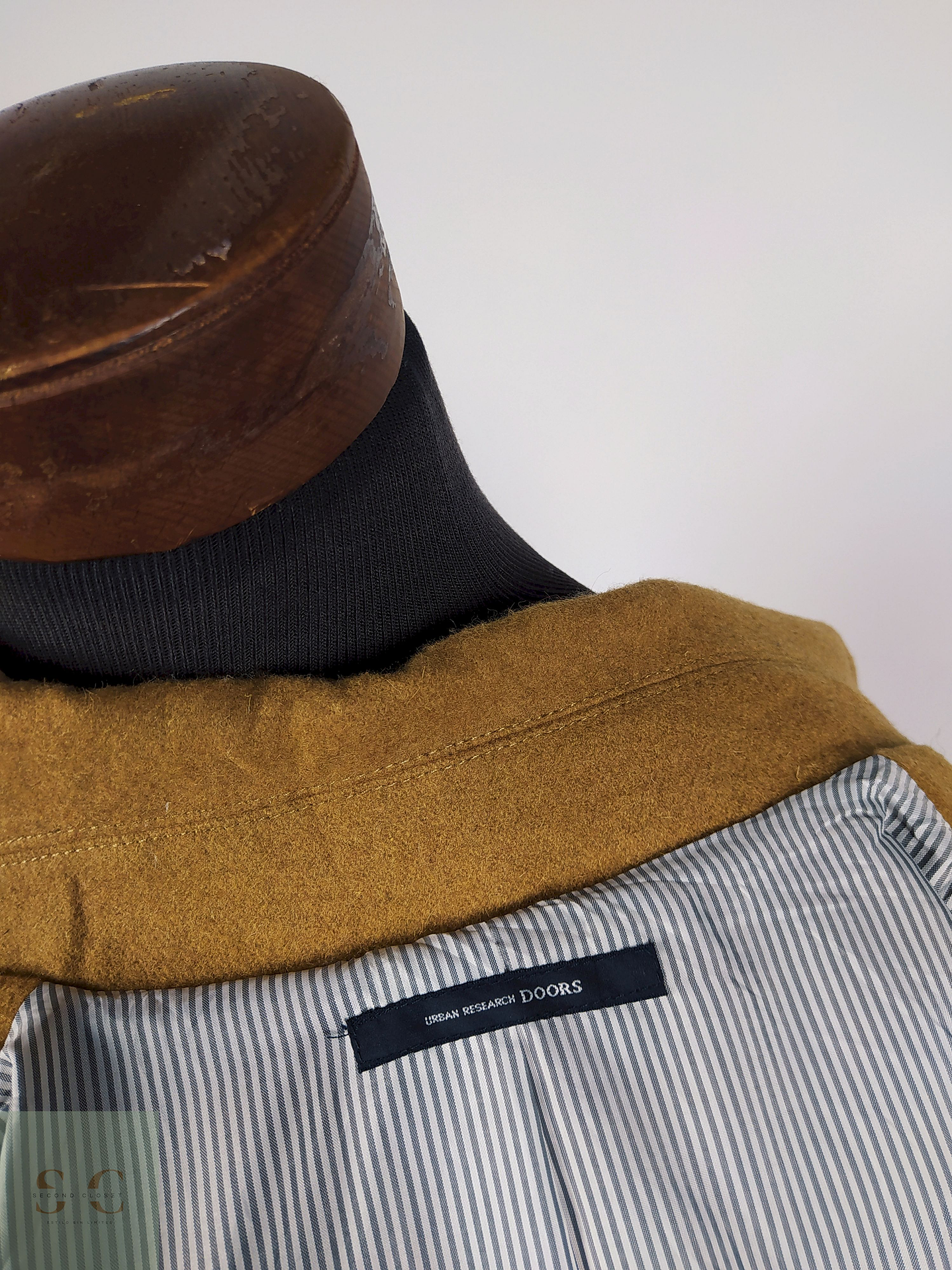 Abrigo lana hombre TALLA SM URBAN RESEARCH CAMEL - AP80 5