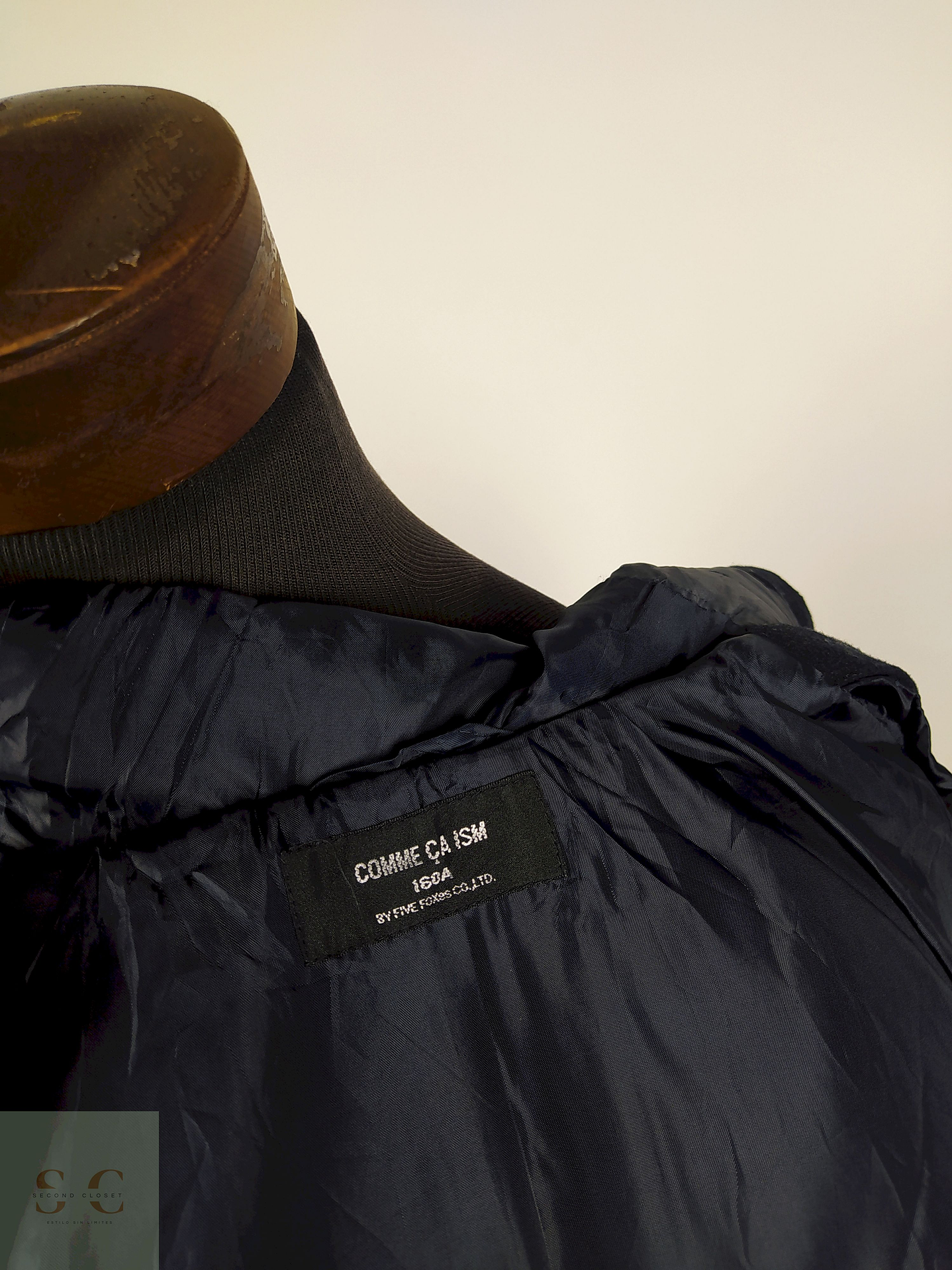 Abrigo montgomery lana TALLA SM MUJER COMME CA ISM AZUL  - AP85 4