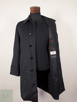 Abrigo lana y cashmere hombre TALLA ML PERFECT SUIT FACTORY PLOMO - AP69-GG