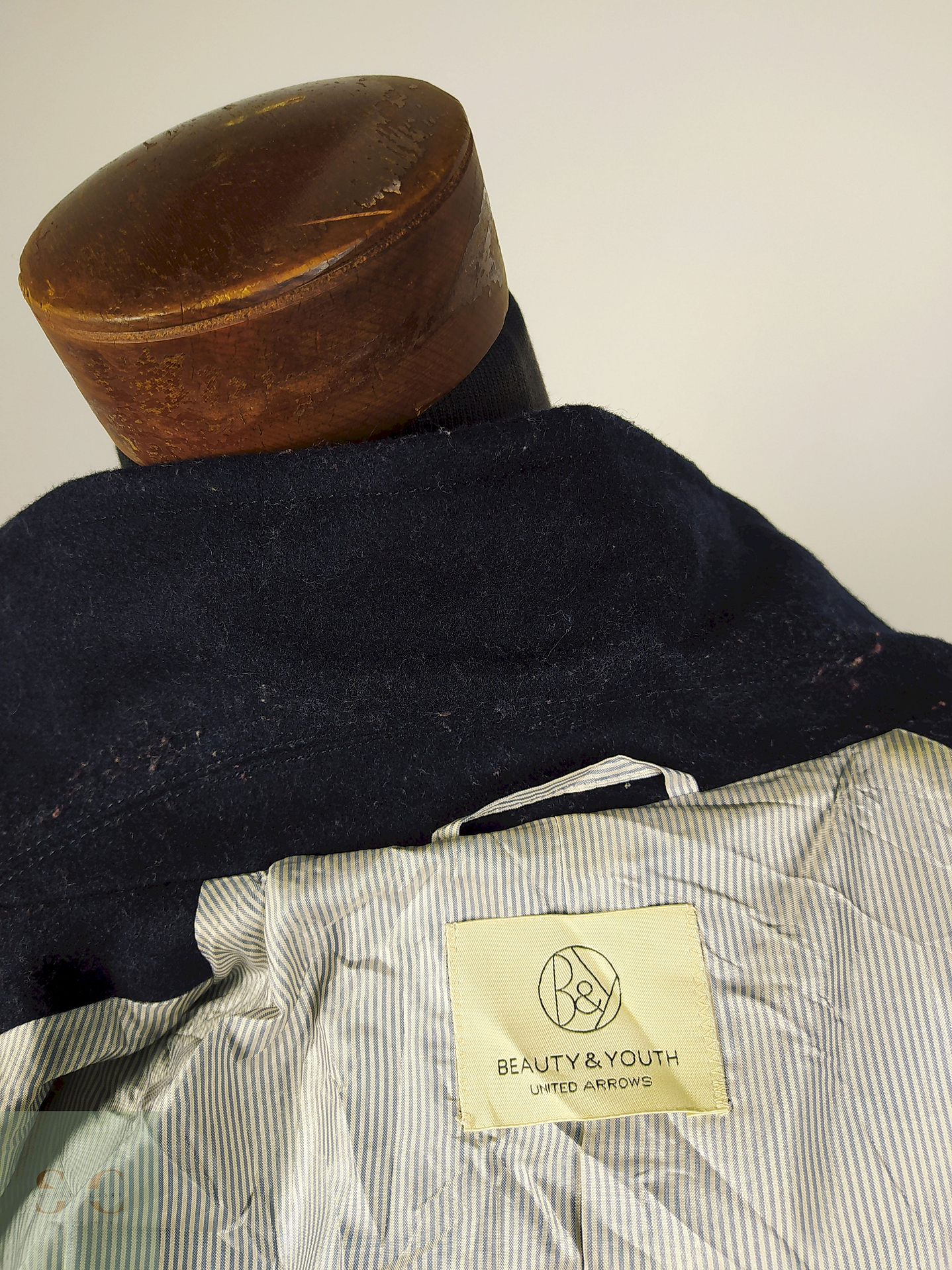 Abrigo marinero lana United Arrows TALLA S Azul  - AP43 4