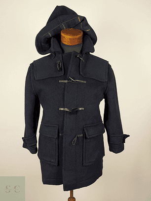 Abrigo montgomery lana hombre TALLA SM HARTINGDON HOUSE AZUL  - AP39