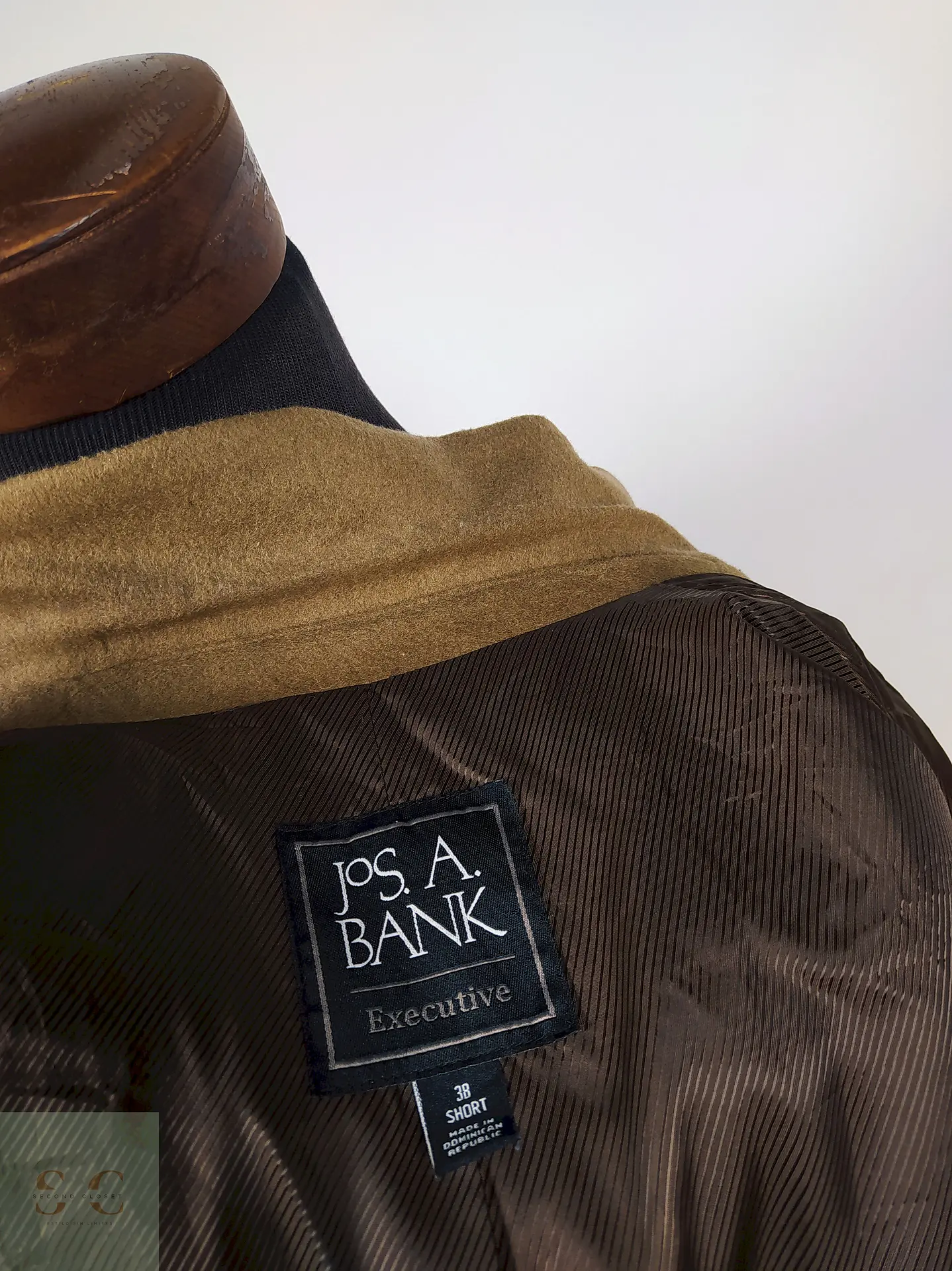 Abrigo lana elegante hombre TALLA SM  JOS. A. BANK CAMEL - AP96 4