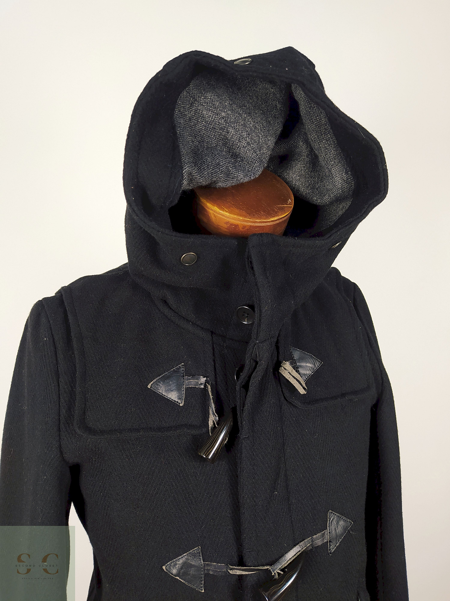 Abrigo montgomery lana TALLA S NANO UNIVERSE NEGRO - AP72 2