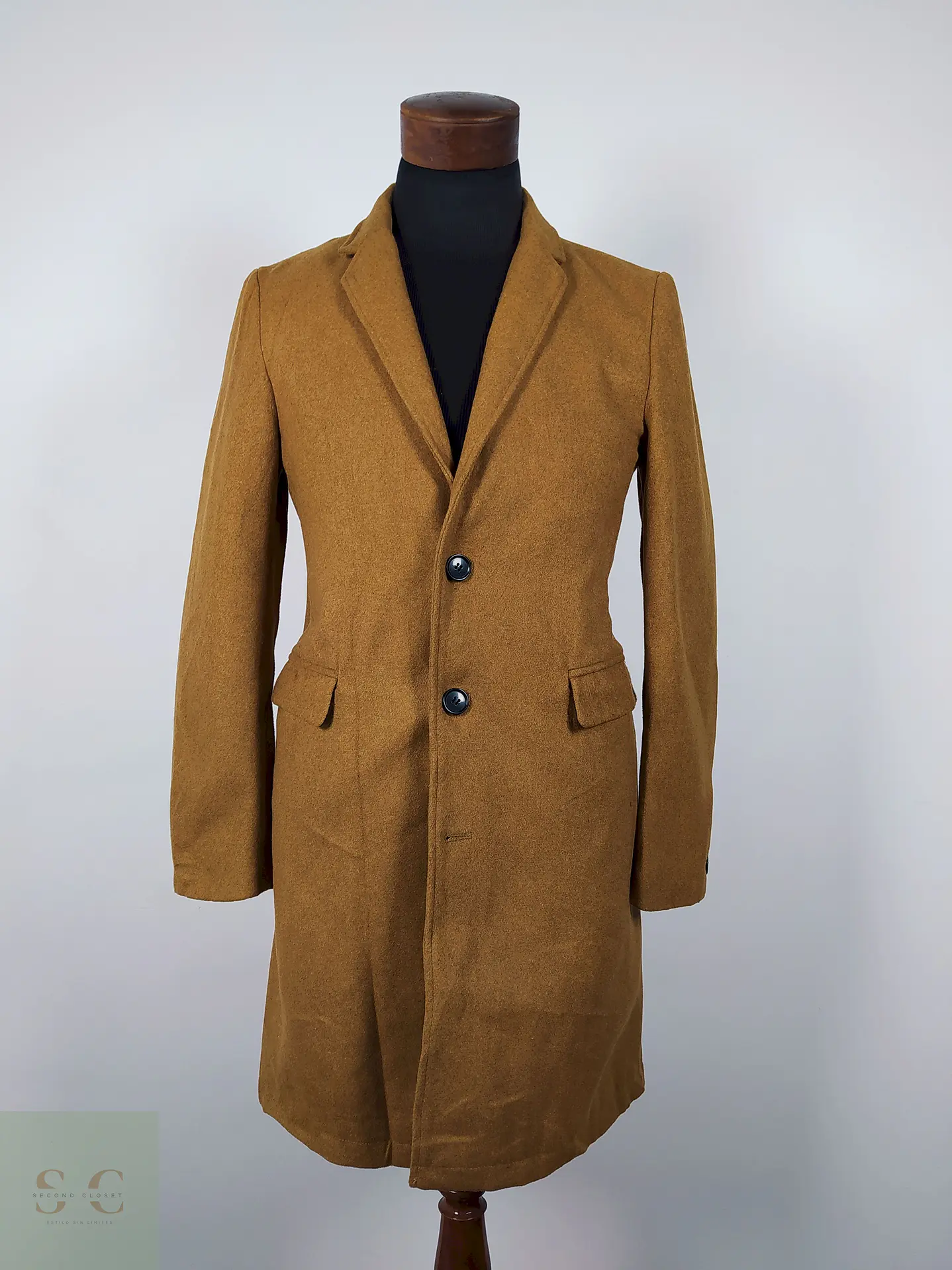Abrigo lana hombre TALLA SM IMP JAPAN CAMEL - AP92 5