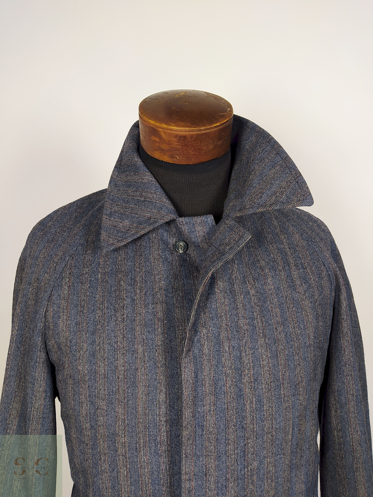 Abrigo largo lana hombre TALLA S HANABISHI  PLOMO - AP53 4