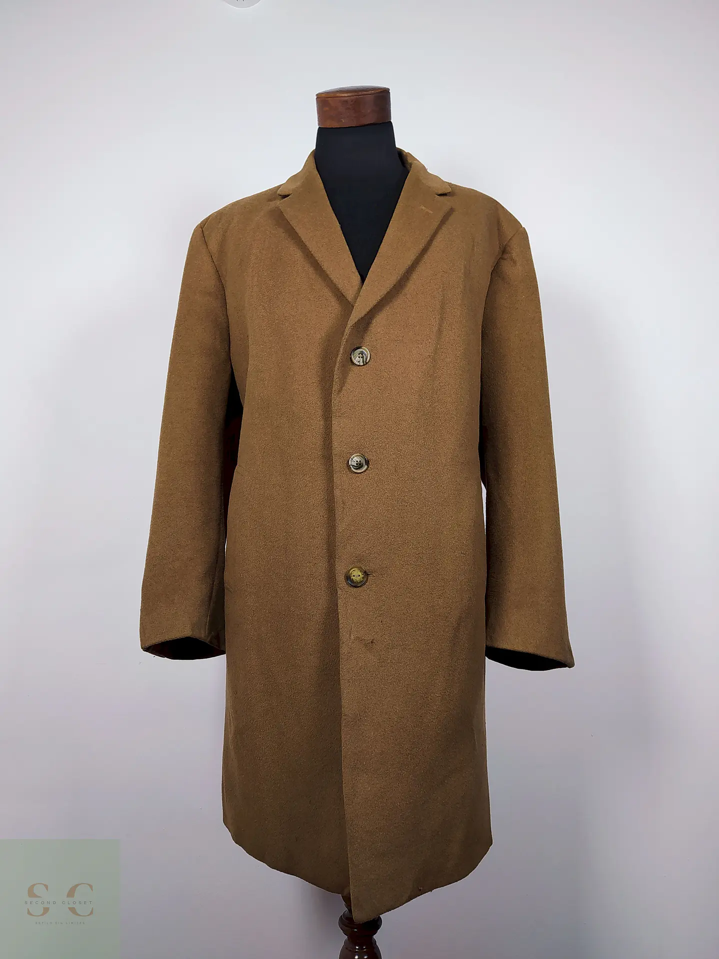 Abrigo largo lana hombre TALLA 2XL JOS. A. BANK CAMEL - AP50 5