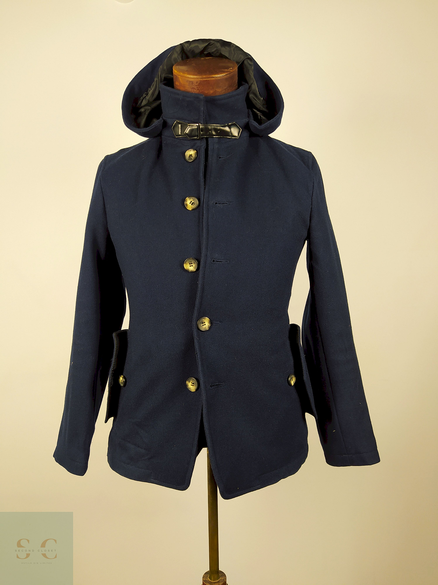 Abrigo lana premium TALLA XS JOURNAL STANDARD AZUL - AP101 5