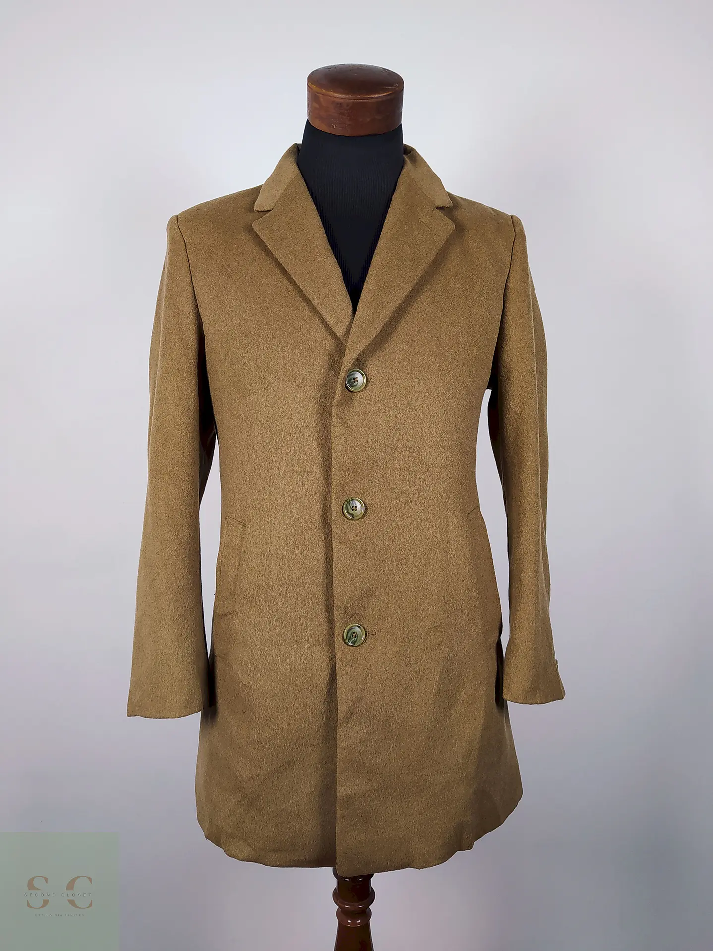 Abrigo lana elegante hombre TALLA SM  JOS. A. BANK CAMEL - AP96 5