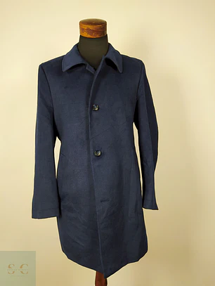 Abrigo elegante hombre Azul Talla M Kenneth Cole - AP201