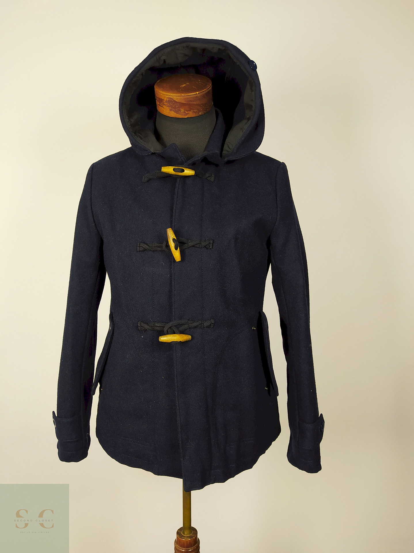 Abrigo Montgomery lana premium hombre Azul Talla SM Ciao Panic - AP208 1