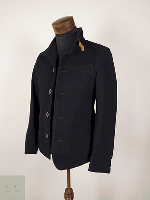 Abrigo Corto lana hombre premium NEGRO Talla XS/S MENS STYLE - AP113