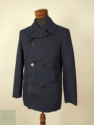 Abrigo Marinero lana hombre Azul Talla M GAP - AP209