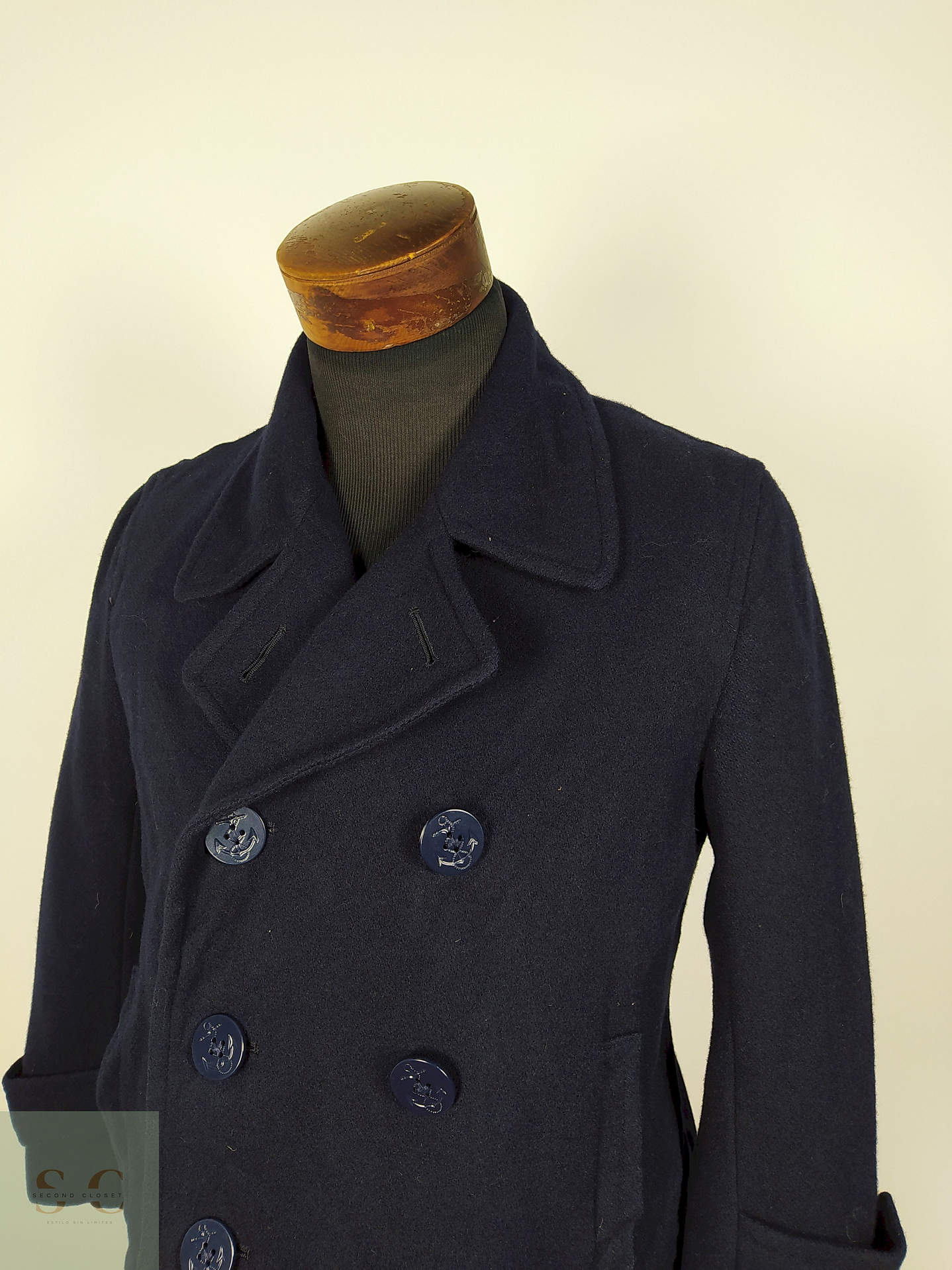Abrigo Marinero lana premium AZUL Talla SM CAMPU LIFE - AP103 2